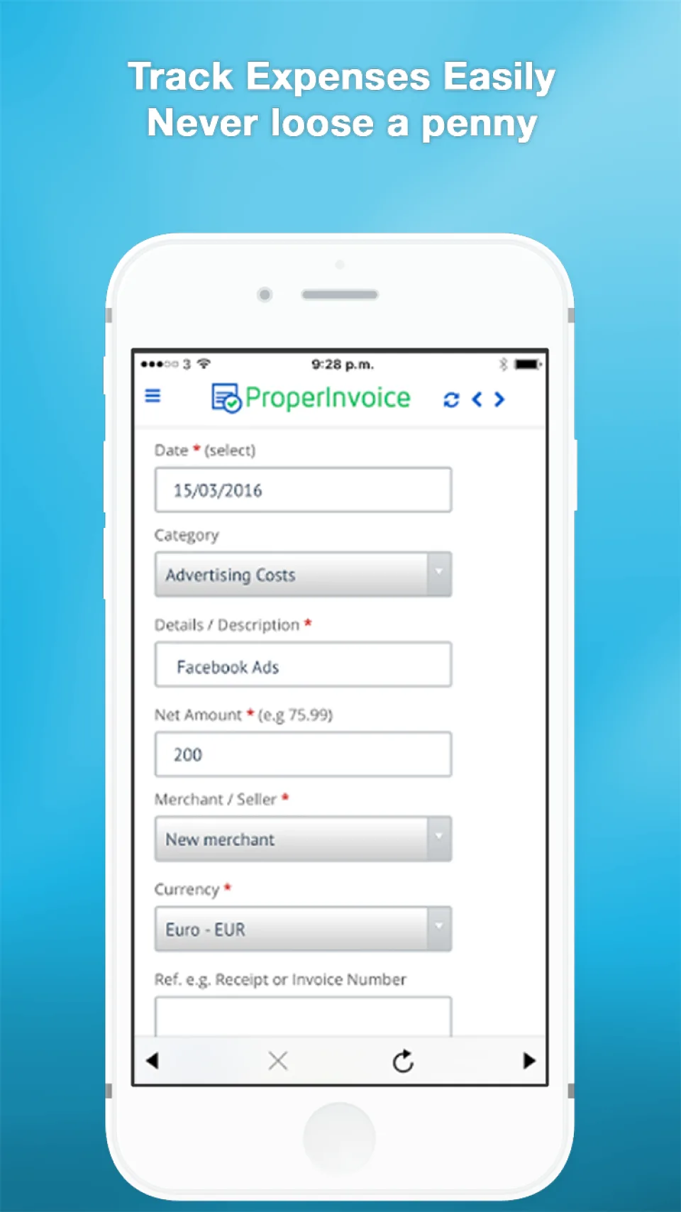 ProperInvoice — Screenshots 5