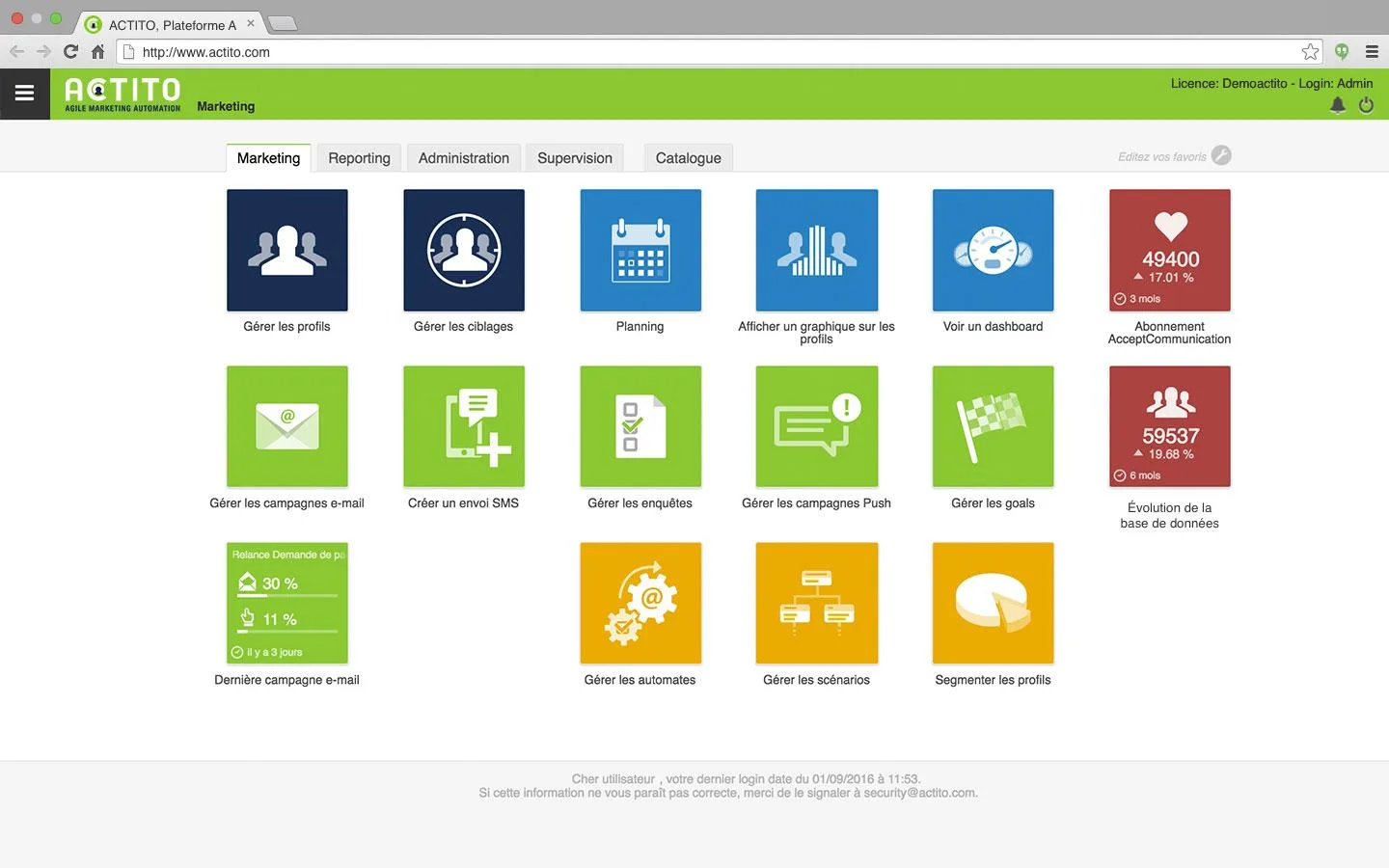 ACTITO — Screenshots 2