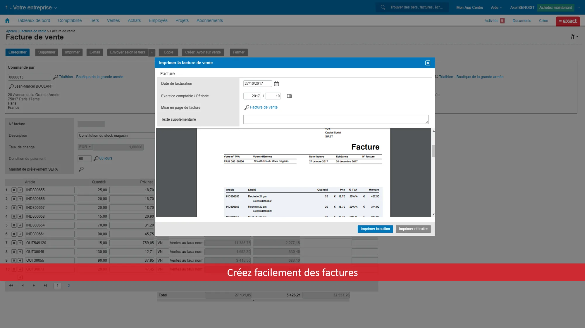 Exact pour Gestion de projets — Screenshots 5