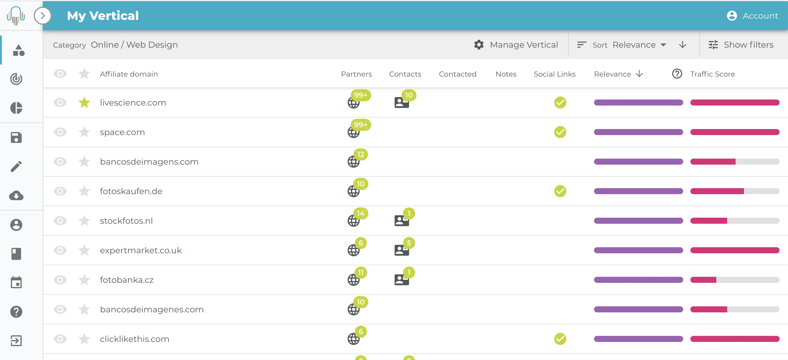 Publisher Discovery — Screenshots 1