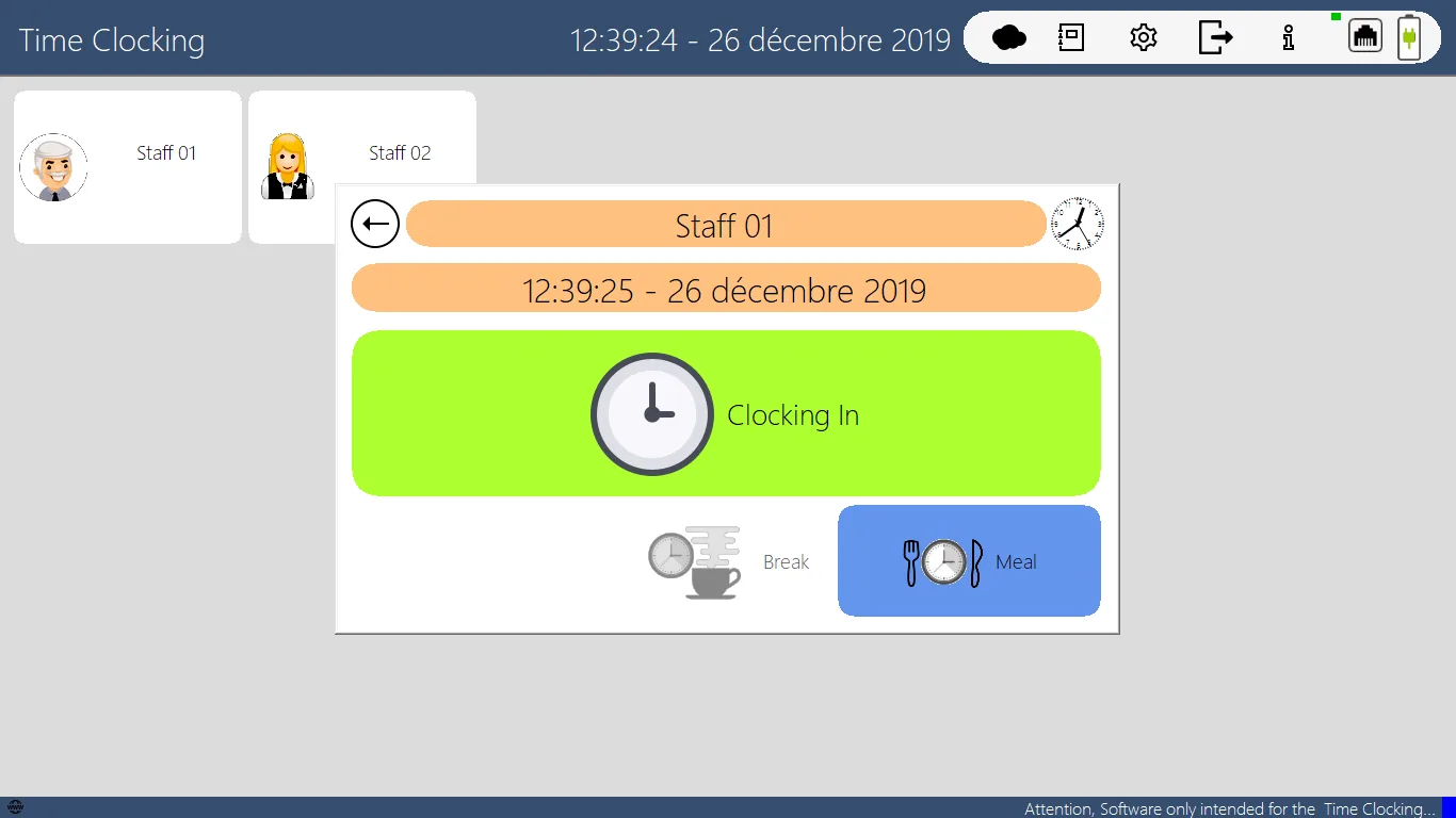 JYL Time-Clock — Screenshots 1