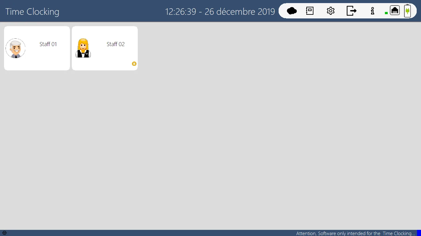 JYL Time-Clock — Screenshots 2