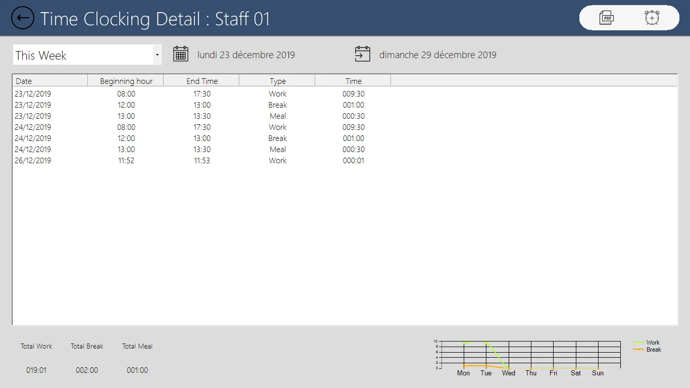 JYL Time-Clock — Screenshots 5