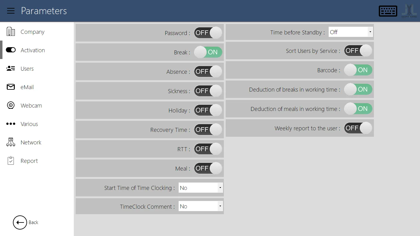 JYL Time-Clock — Screenshots 8