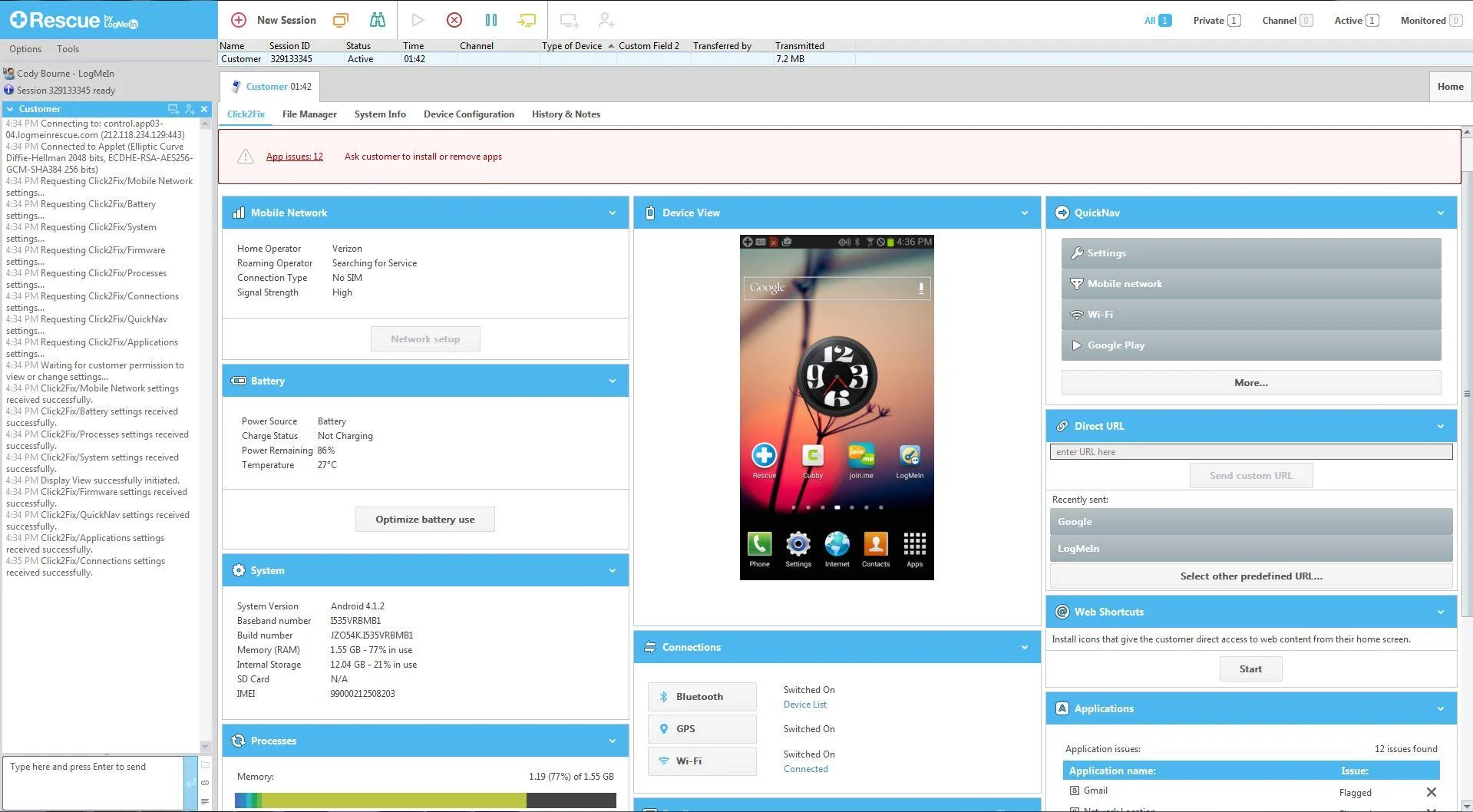 LogMeIn — Screenshots 1