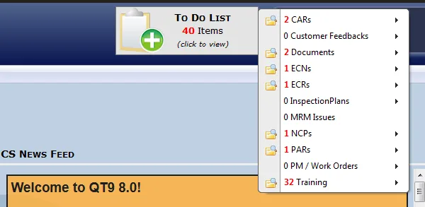 QT9 Quality Management — Screenshots 4