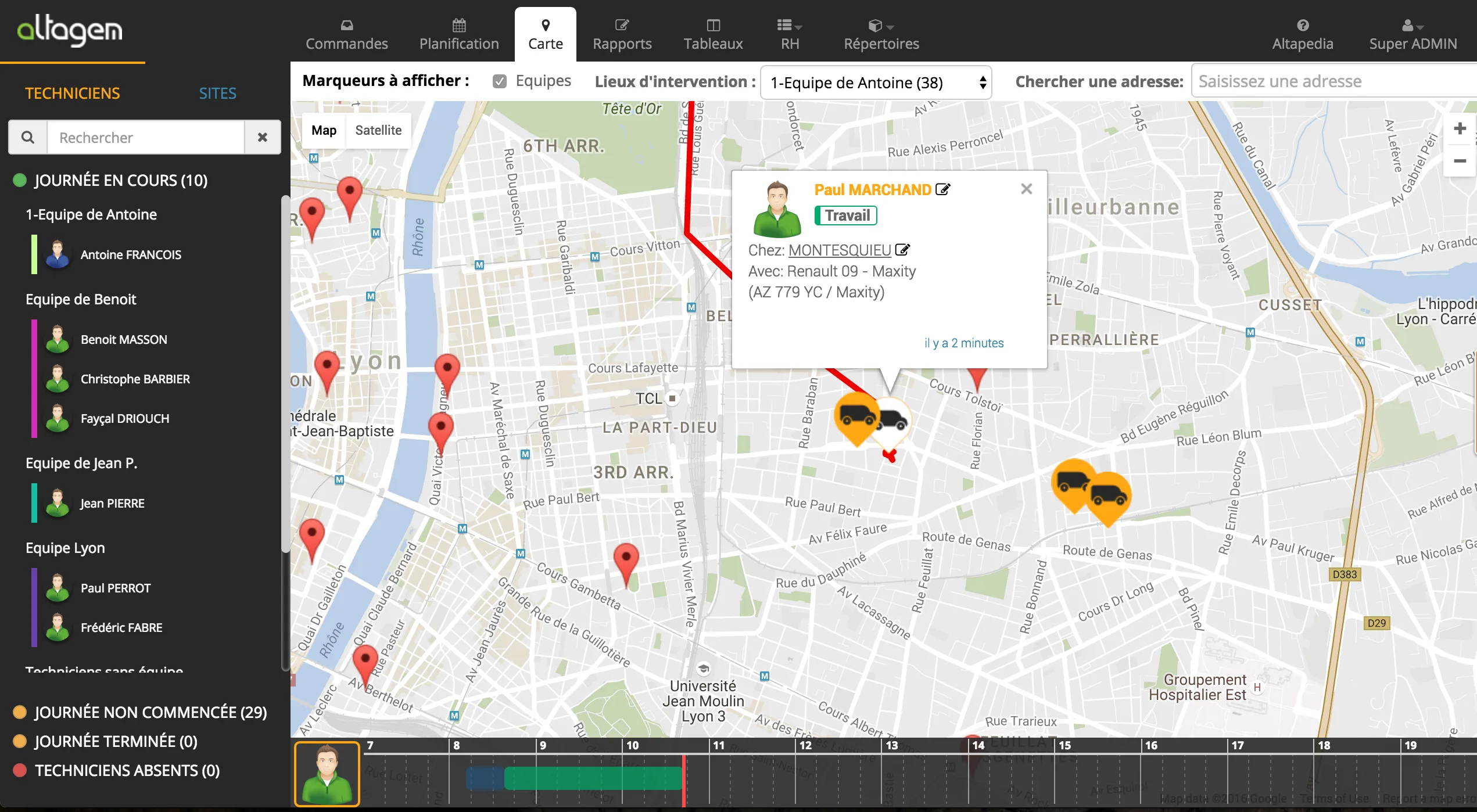 Altagem Gestion Interventions — Screenshots 1