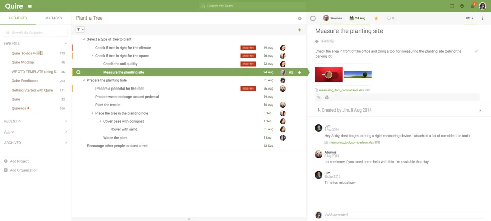 Quire — Screenshots 2