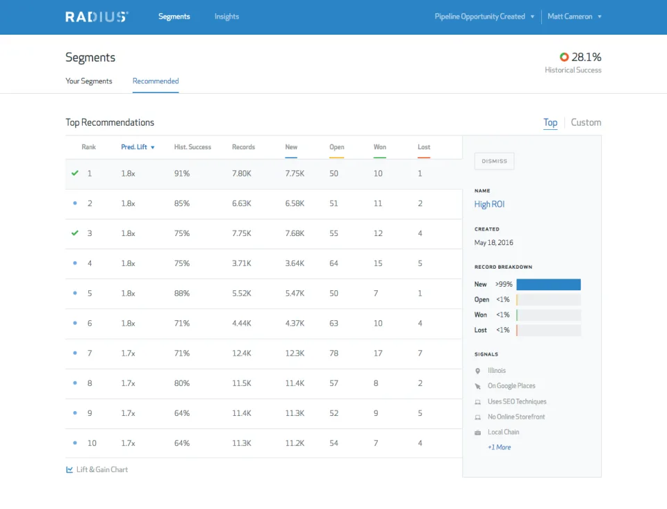 Radius — Screenshots 1