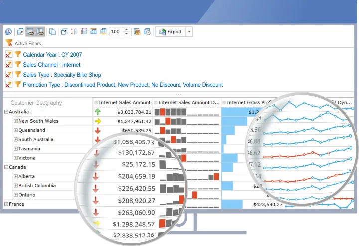 Ranet OLAP — Screenshots 2