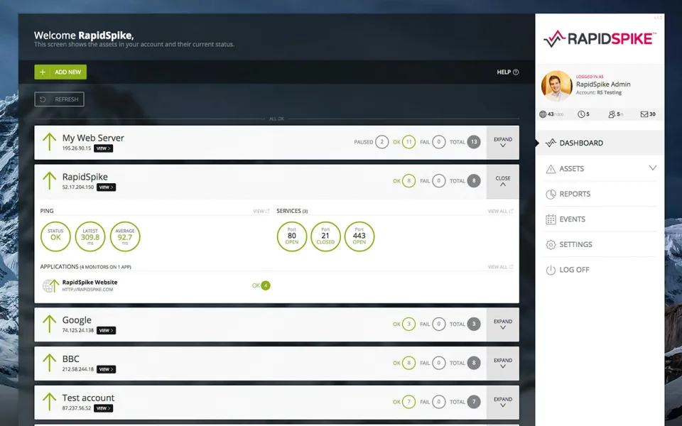 RapidSpike — Screenshots 4