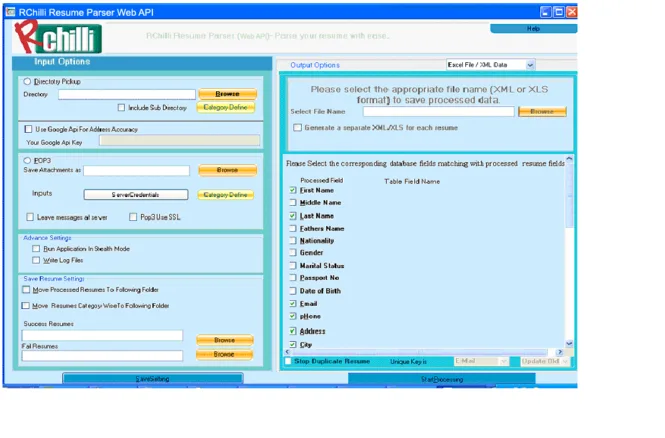 Rchilli Resume Parser Web API — Screenshots 1