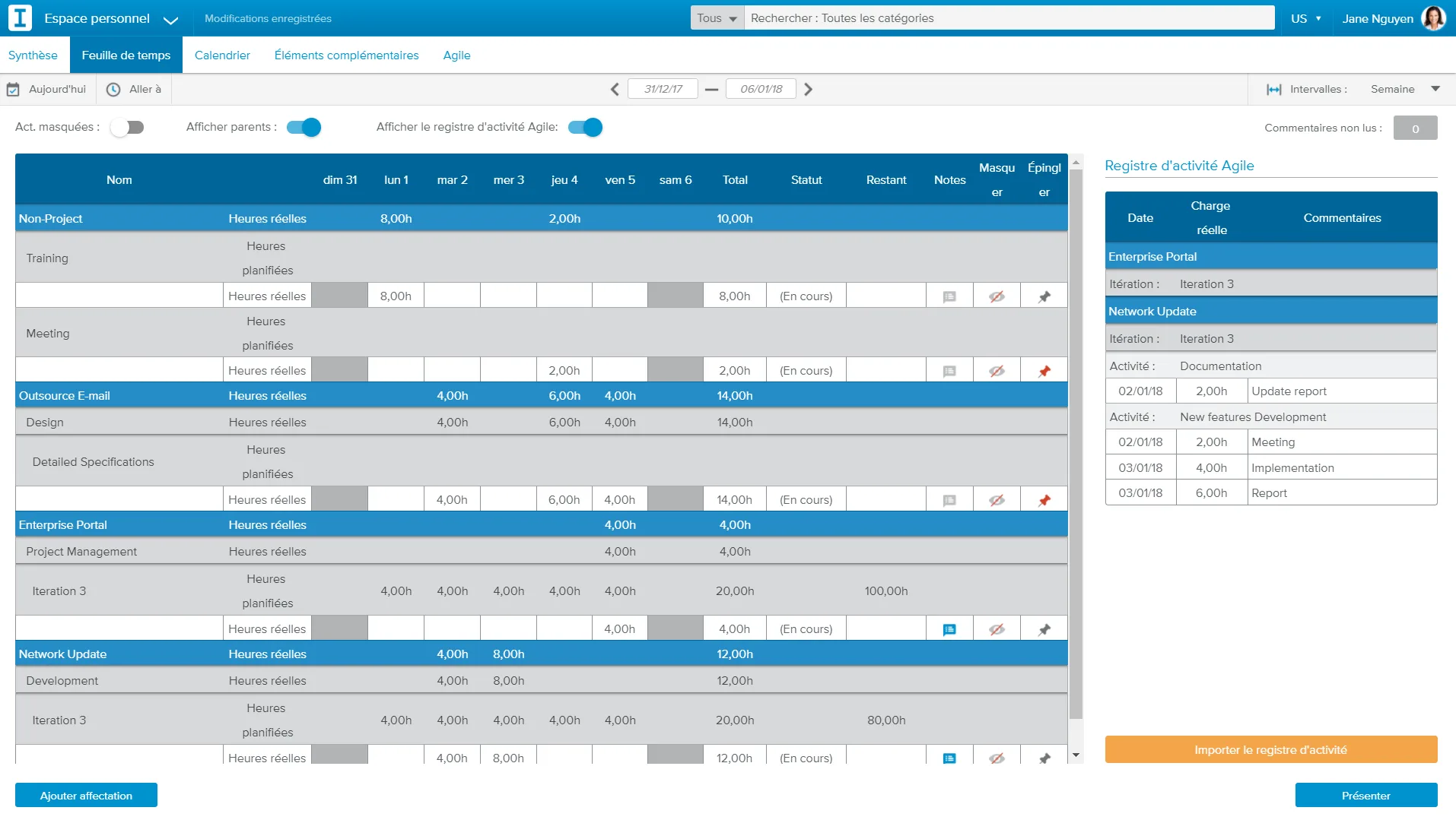 Sciforma — Screenshots 1