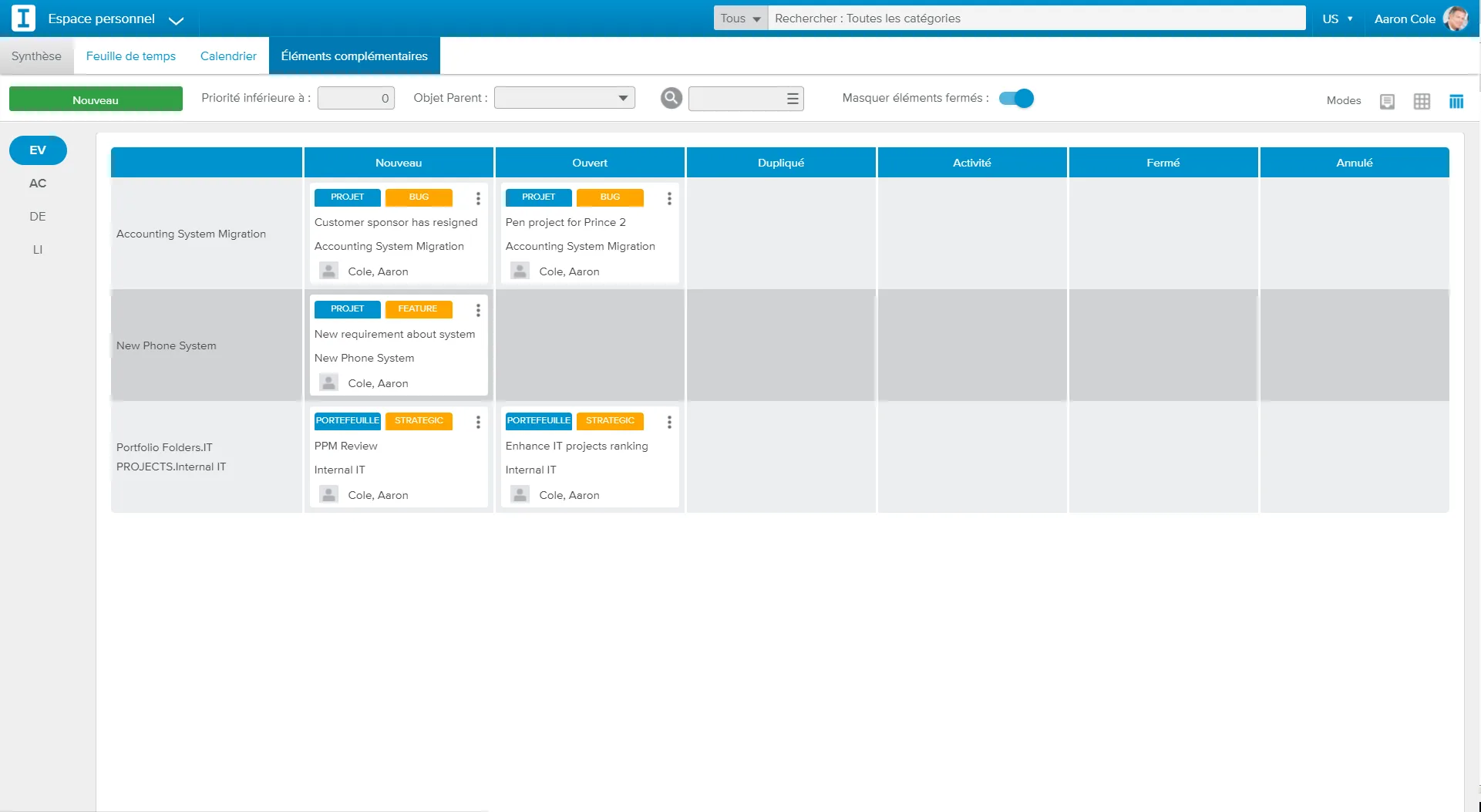 Sciforma — Screenshots 2