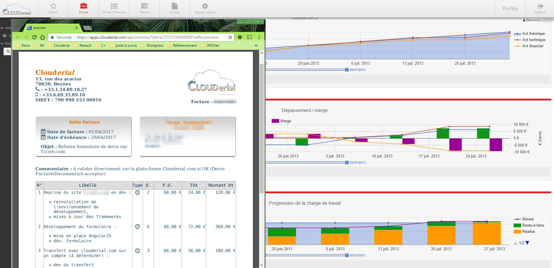 Clouderial — Solution Cloud Intuitive pour la Gestion de Projets Complexes
