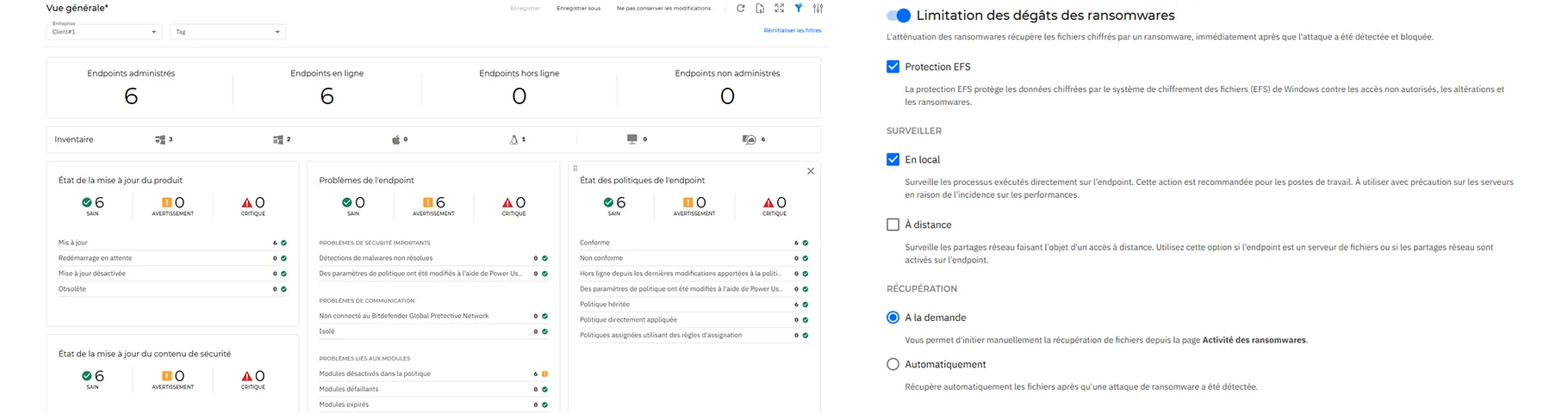Cybersécurité — Complete and proactive protection - RG System Suite
