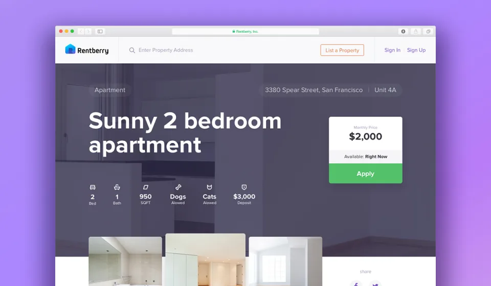 Rentberry — Screenshots 3