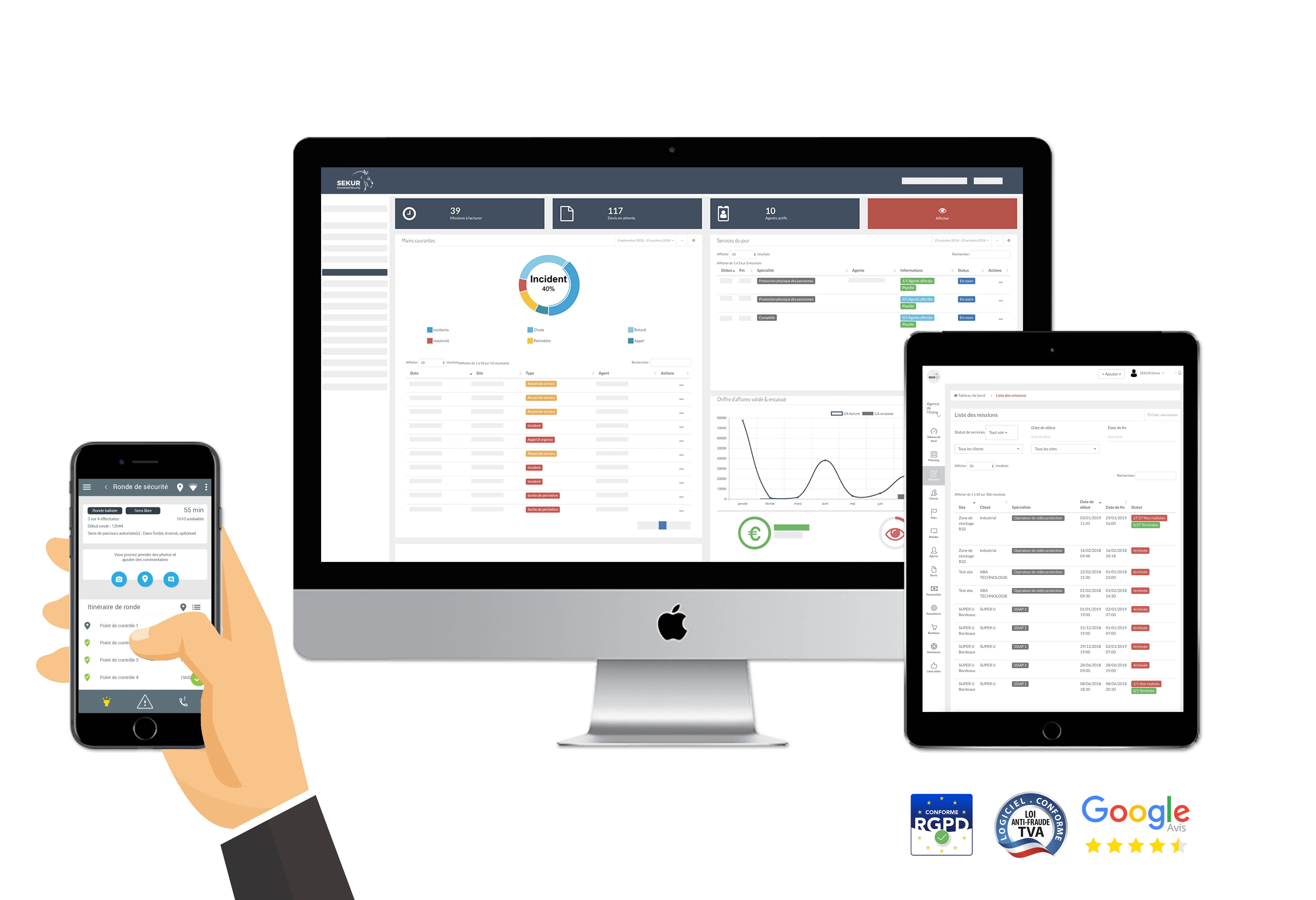 SEKUR — Secure Communication Solution for Businesses