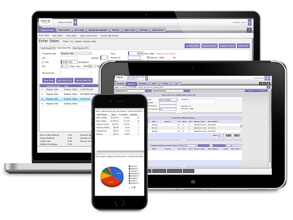 RICS Software — Screenshots 1
