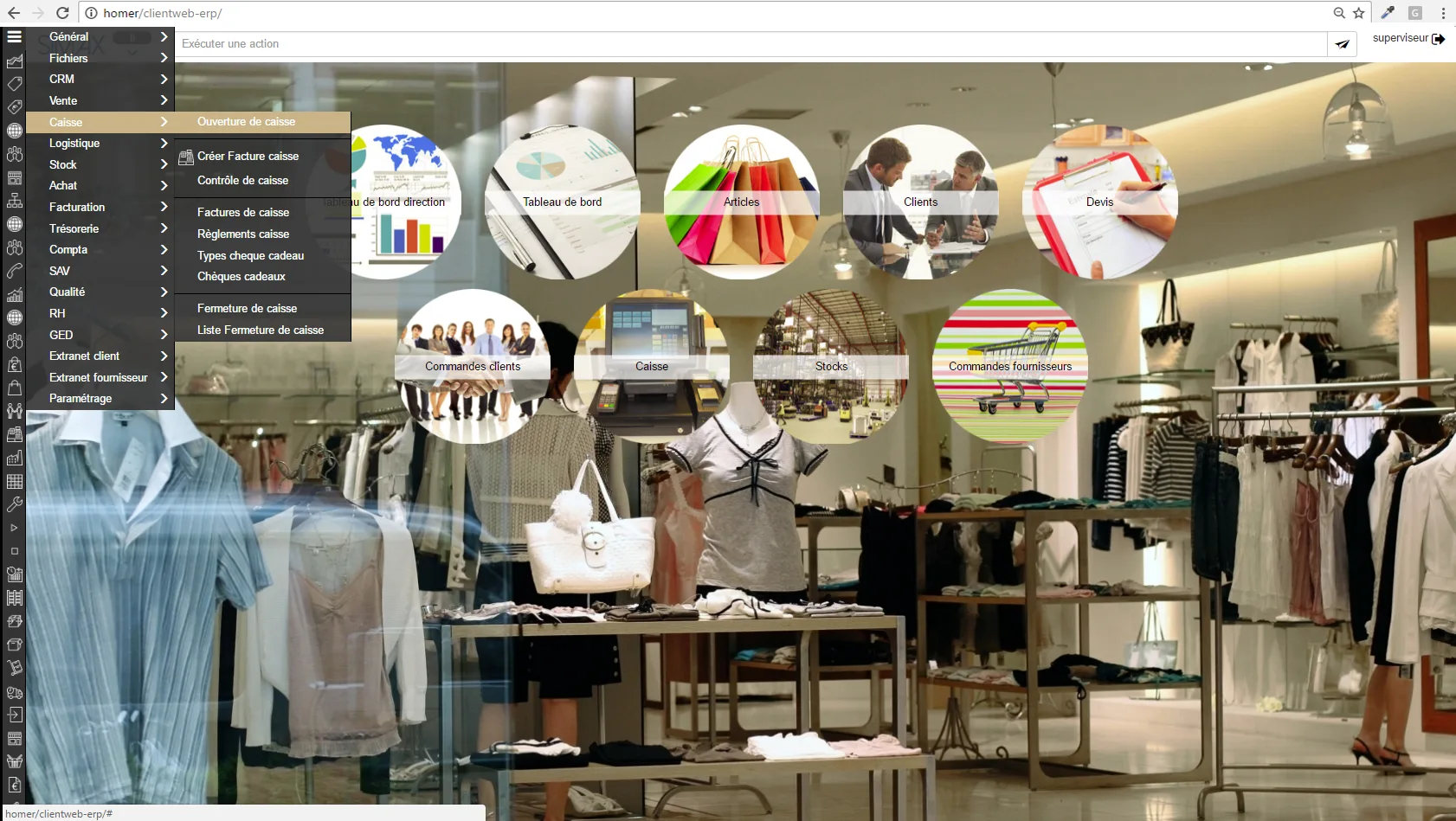 ERP SIMAX — Screenshots 1