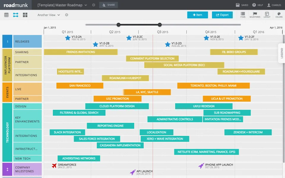 Strategic Roadmaps (Roadmunk) — Screenshots 3
