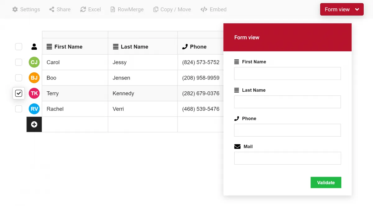 RowShare — Screenshots 5