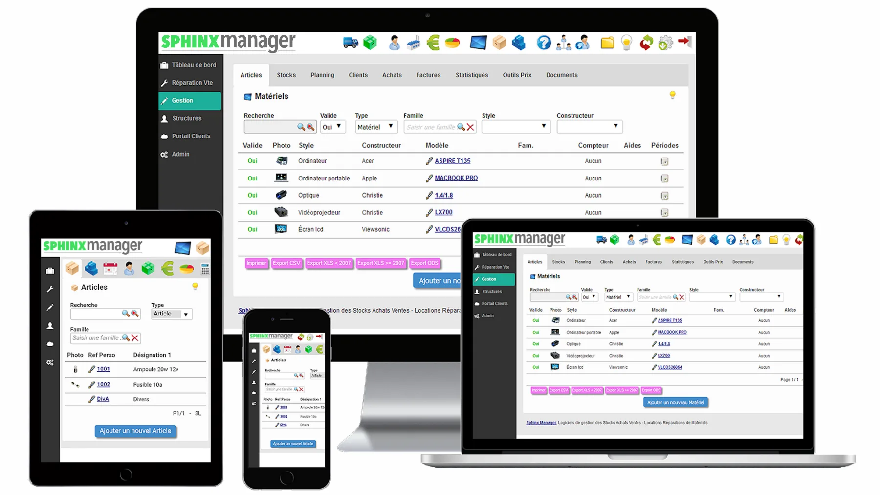 Sphinx Manager — Screenshots 2