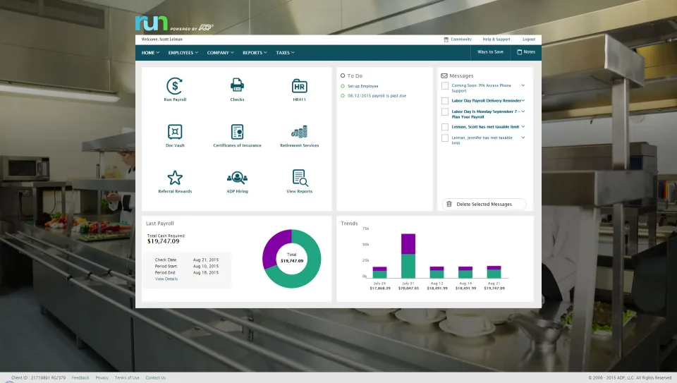 RUN Powered by ADP — Screenshots 1