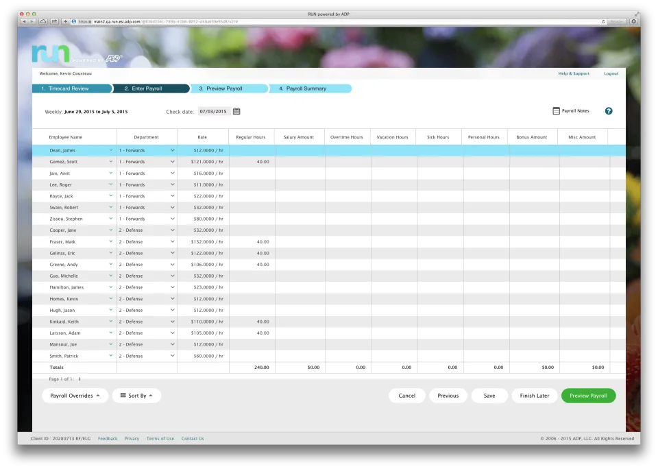 RUN Powered by ADP — Screenshots 3