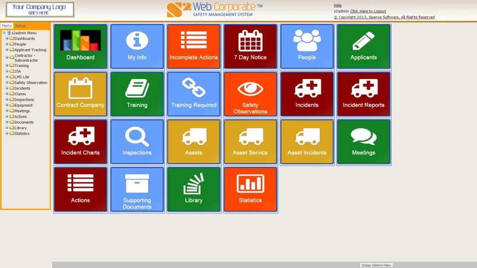 S2Web Corporate — Screenshots 1
