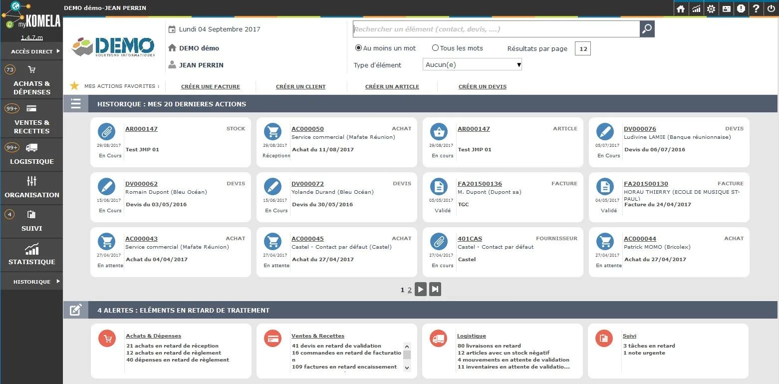 myKomela Cloud — Screenshots 2