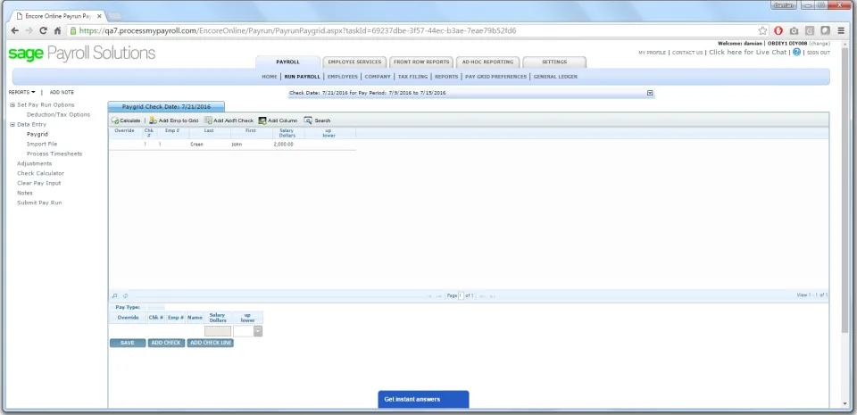Sage Payroll — Screenshots 4