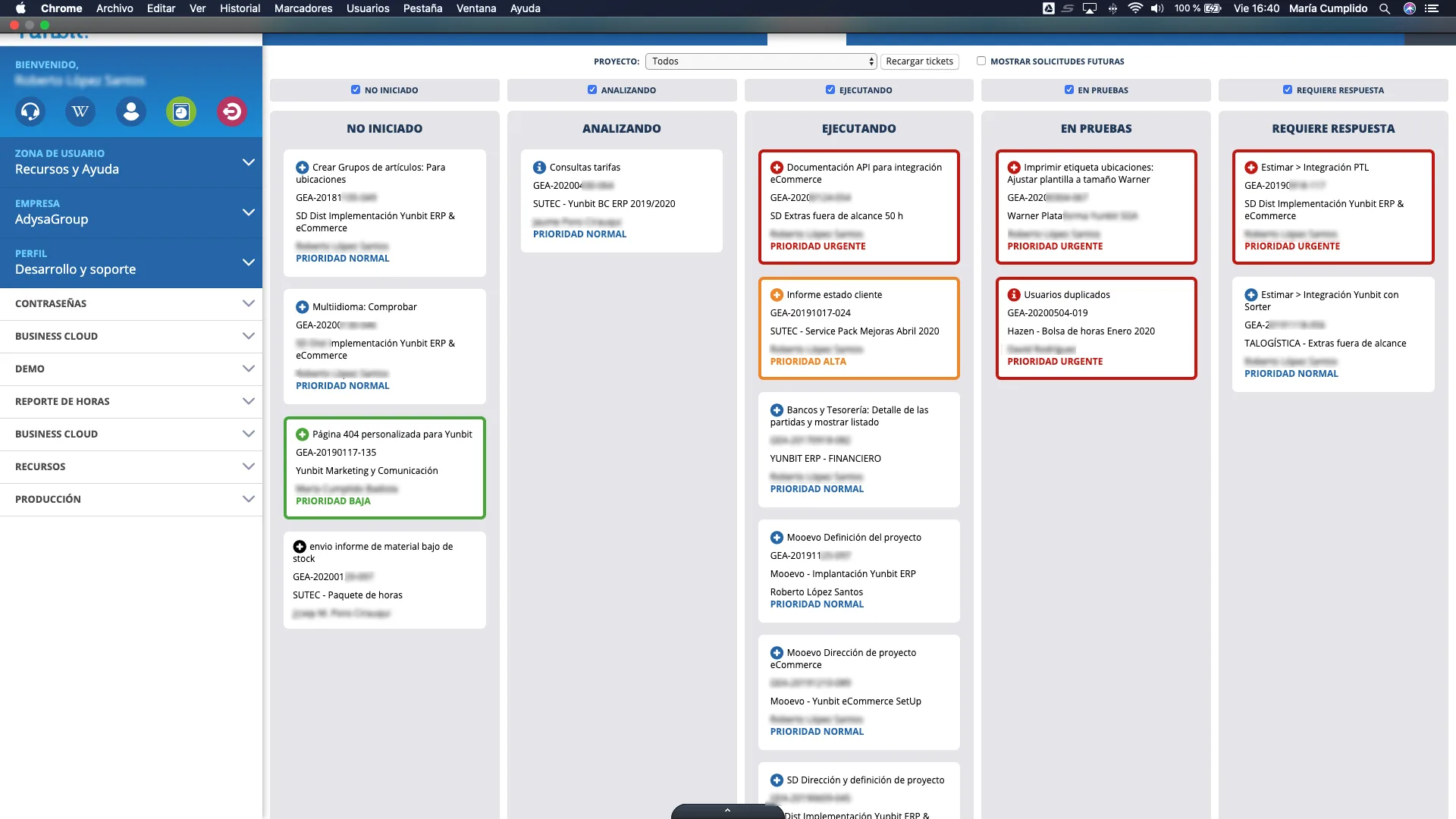 Yunbit ERP Cloud — Screenshots 4