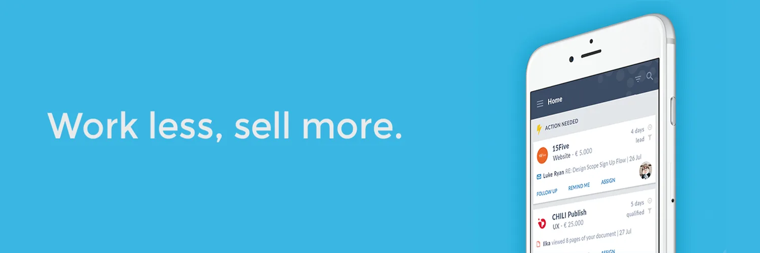 Salesflare — A simple yet powerful CRM for small businesses selling B2B.