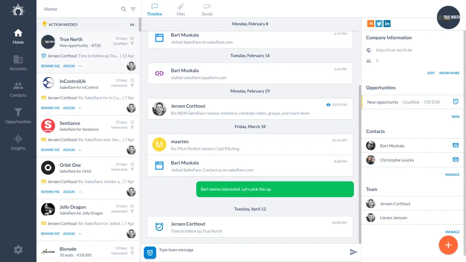 Salesflare — Screenshots 2