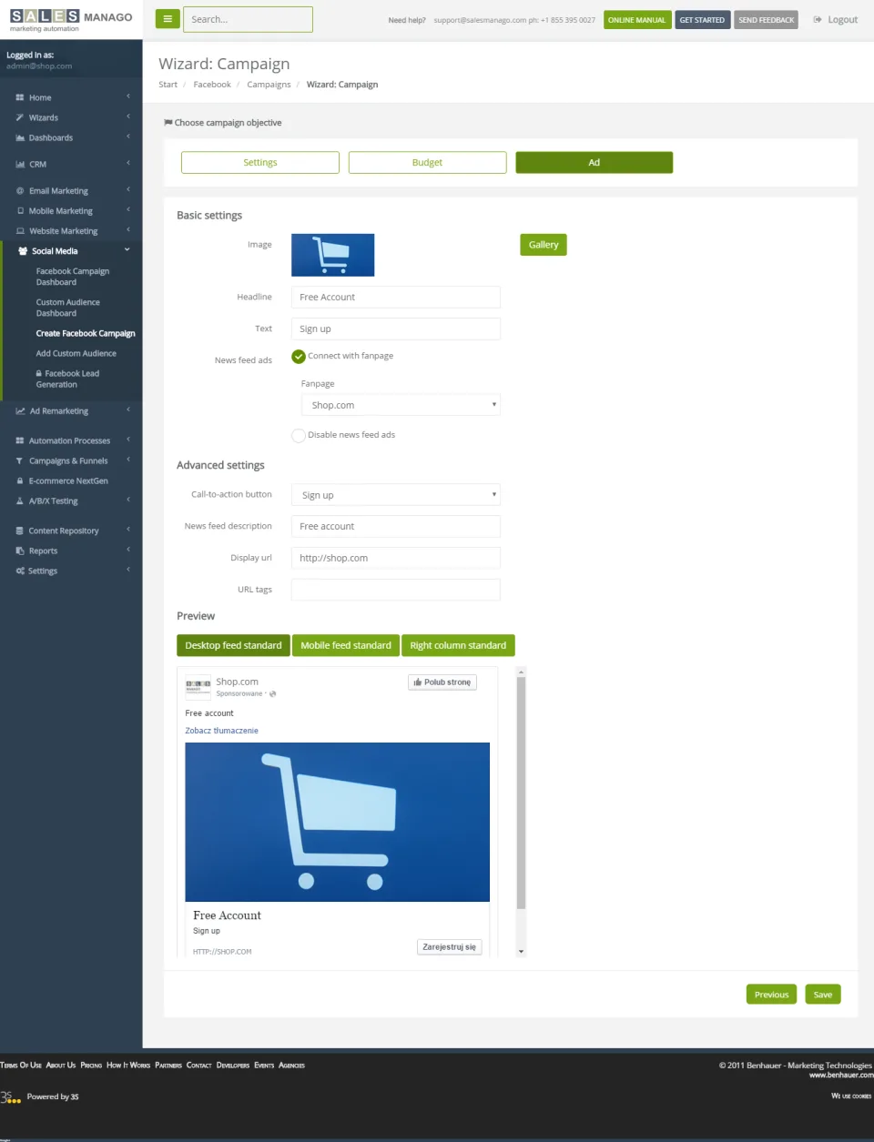 SALESmanago — Screenshots 2