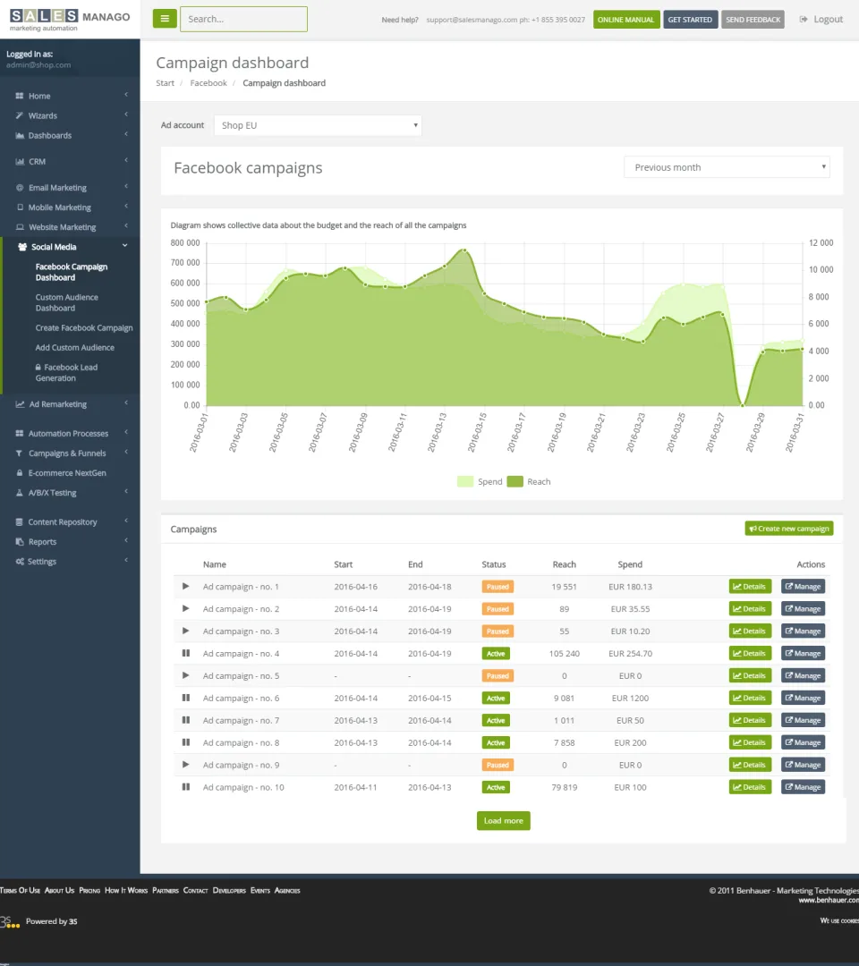 SALESmanago — Screenshots 3