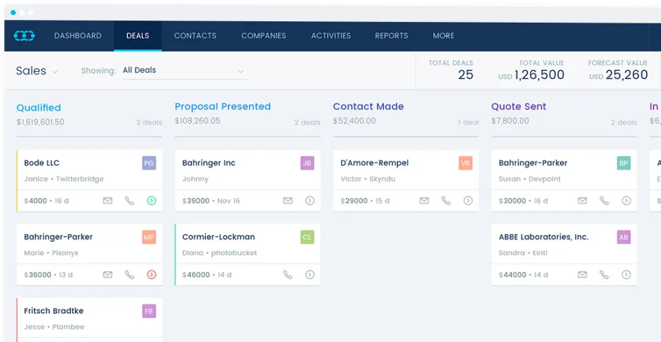 Salesmate — Screenshots 1