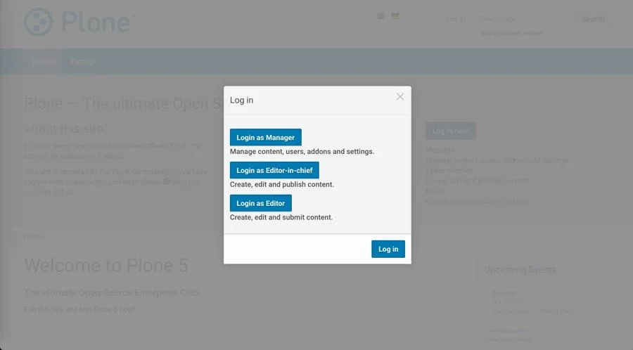 Plone — Screenshots 5