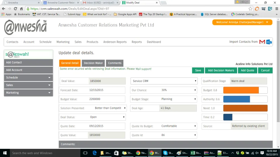 Saleswah CRM — Screenshots 2