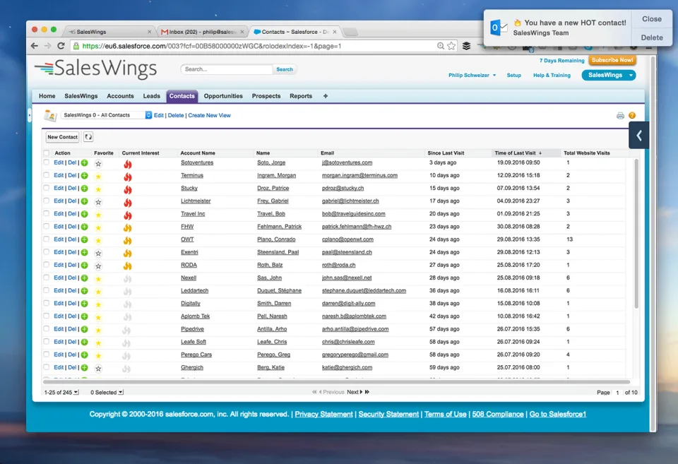 SalesWings — Screenshots 2