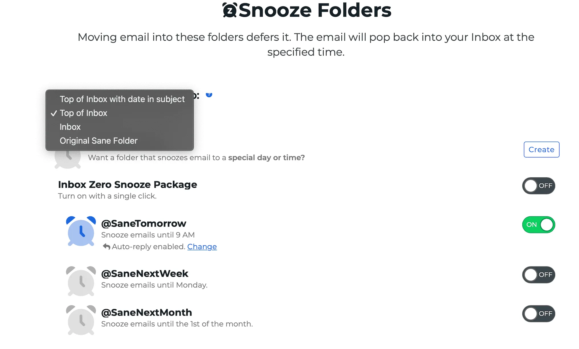 SaneBox — Screenshots 3