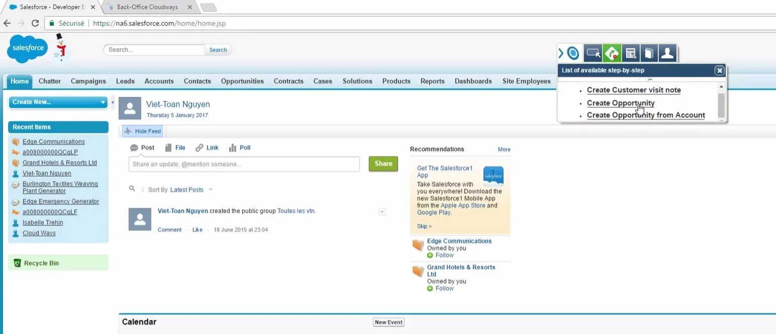 Formation Salesforce-Shortways — Screenshots 1