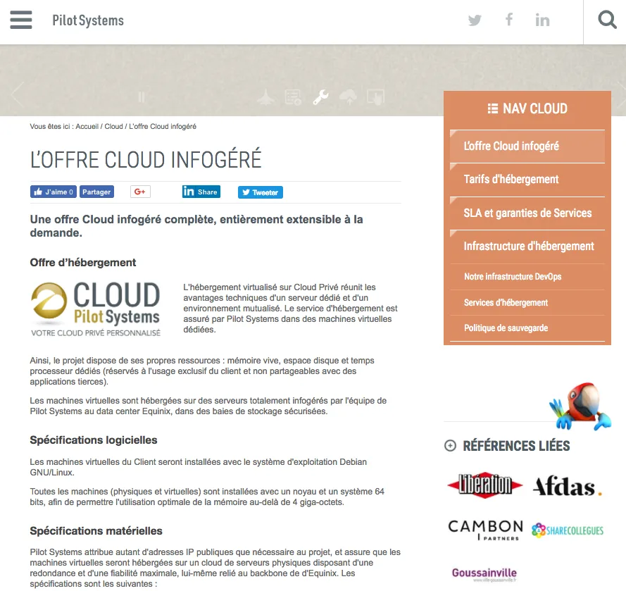 Cloud Pilot Systems — Screenshots 1