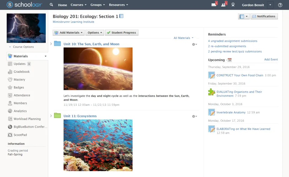 Schoology — Screenshots 1