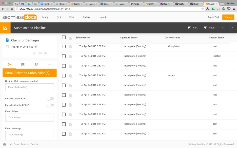 SeamlessDocs — Screenshots 2