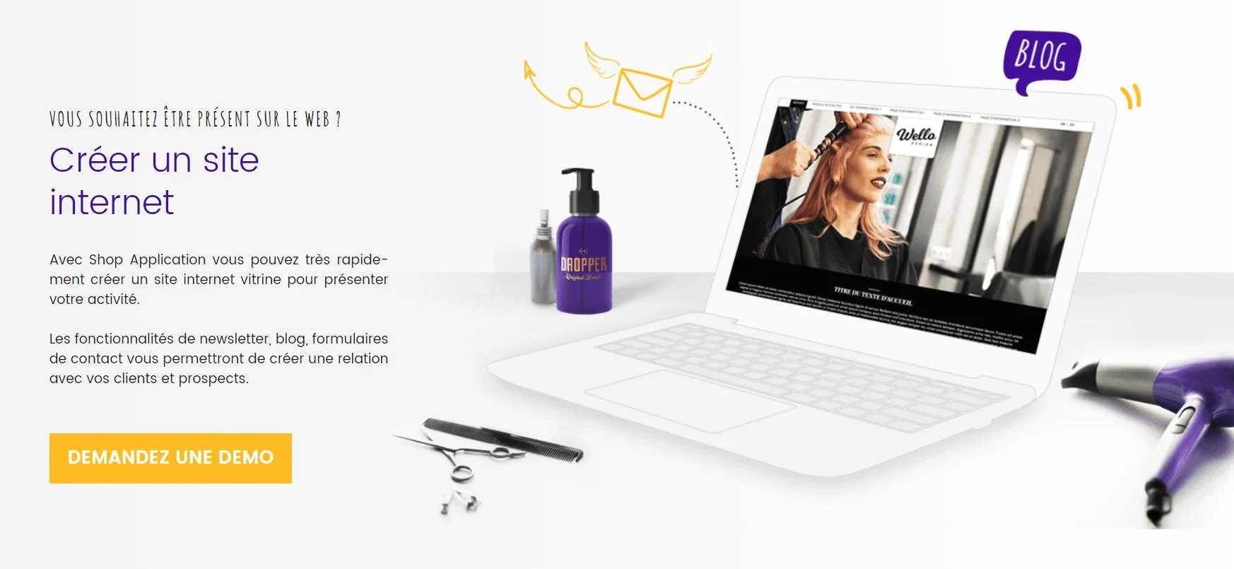 Shop Application — Screenshots 1