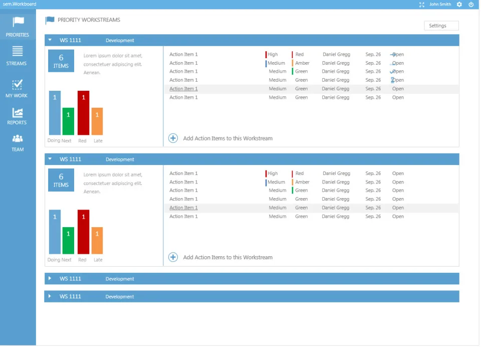 Workboard — Screenshots 1