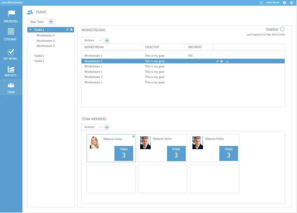 Workboard — Screenshots 2