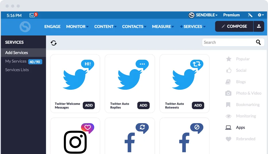 Sendible — Screenshots 1